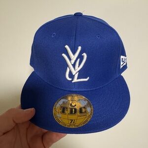 YVL 7 3/8 Fitted Blue Cap Playboi Carti Complex Con